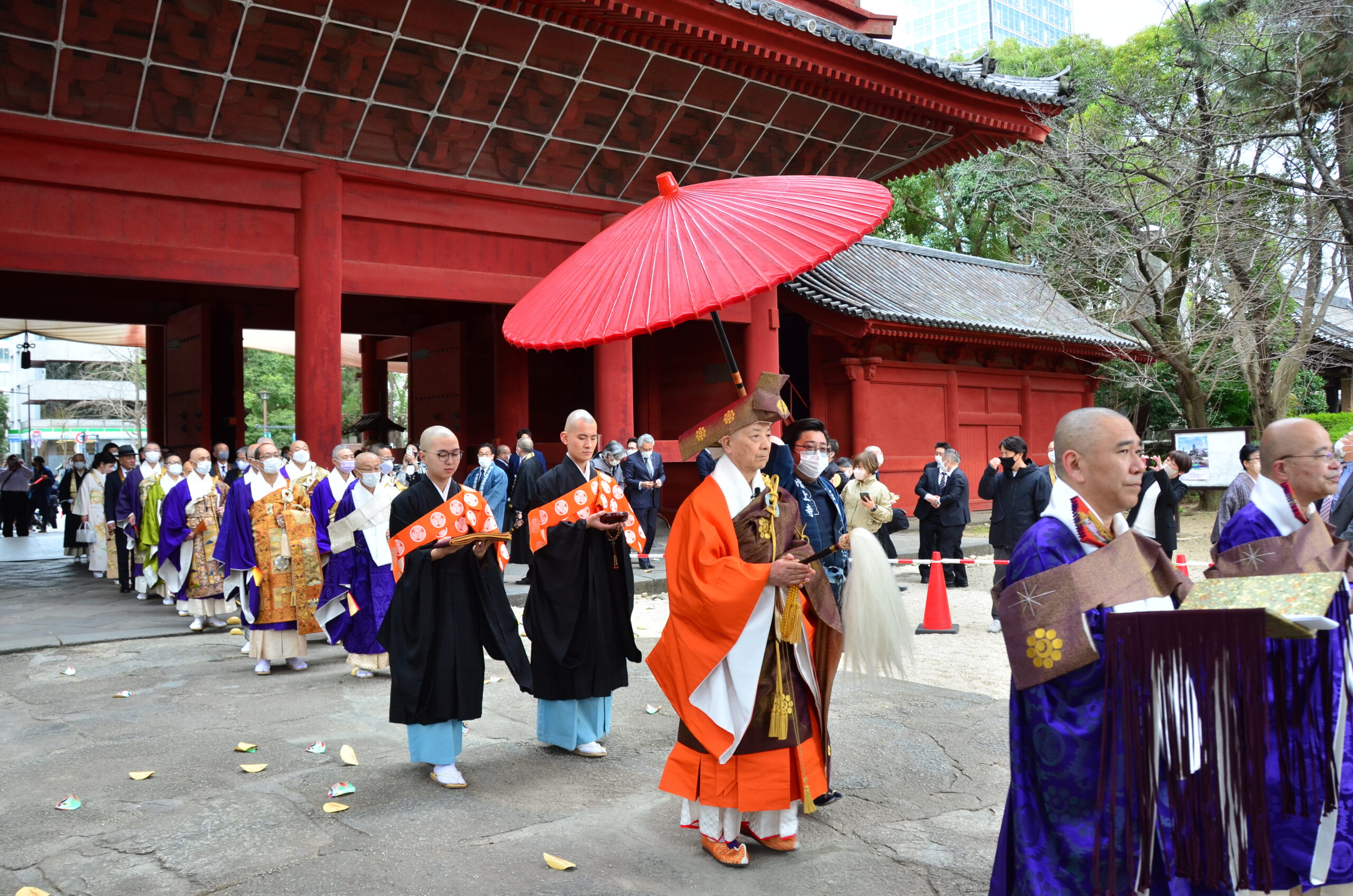 大本山増上寺 第89世法主 小澤憲珠台下 晋山式 厳修 | 浄土宗【公式